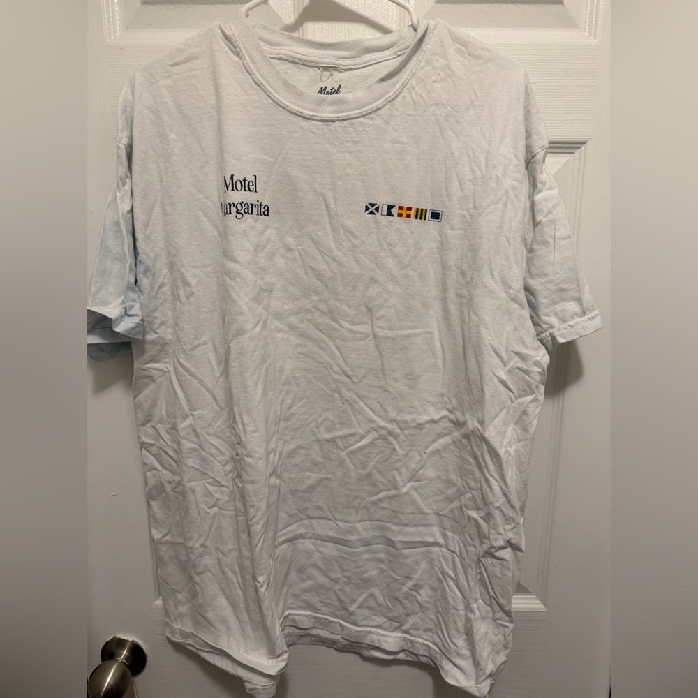 Motel margarita “aspire to retire” tshirt